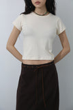 Sage Crop Short Sleeve Tee