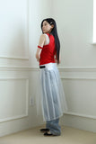 Lago light blue balloon denim