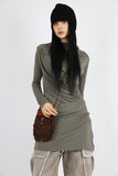 Marinda long draped top