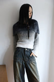 Western snow shoulder knit