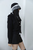 Luca pocket boucle cardigan