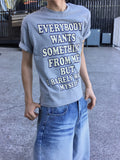 From Me Lettering Crop Short Sleeve T-Shirt