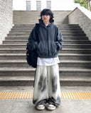 Prison Dyeing Crop Hoodie