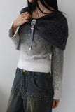 Western snow shoulder knit