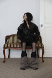 Remen leather biker jumper