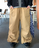 Cotton Sunflower Parachute Pants