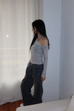 Unbalanced Silky T-shirt