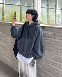 Prison Dyeing Crop Hoodie