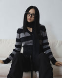 Daon striped knit