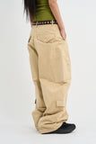 Arc panel wide pants