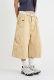 Ocean Pintuck Bermuda Pants