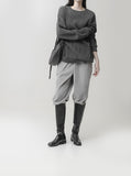 [1+1] Daily Ribbed Knit Sweatshirt