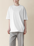 Plain Cutout Short Sleeve T-Shirt