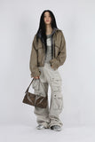 Mellow Crop Leather Jumper