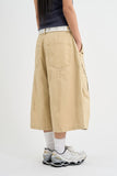 Ocean Pintuck Bermuda Pants