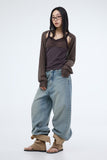 Lancy Dot Frill Tank Top
