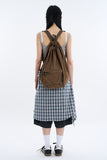 Dual drawstring ripstop backpack