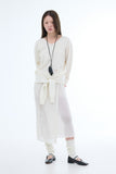 Cupping cashmere cardigan