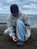 Billy Side Denim Color Matching Sweatpants