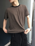 Marvin Crop Stripe Short Sleeve T-Shirt
