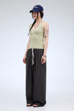 Lira Ribbed Wrap Tank Top
