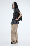 Retin Check Frill Tank Top