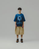 Pleated Volume Half Pants