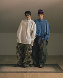 [AG] Tab Strap Cargo Wide Pants