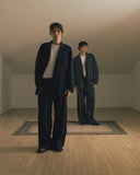 [AG] Pin-Tucked Wide Trousers