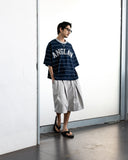 Cross Pleated Chino Half Pants