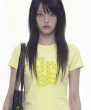 GRAE-S DOT Slim Short Sleeve T-shirt