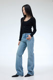 Morven U-Neck Ribbed Sweater