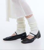 Amondi square flat shoes