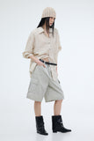 PRTN) Vintage Cutoff Check Shirt