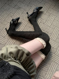 Romania Long Lace Socks