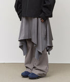 (W) Crack Satin Skirt