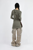 Marinda long draped top