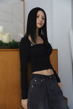 Bolero Ens Shirring Tee
