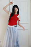 Lago light blue balloon denim
