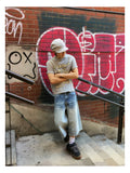 Rope Light Washing Bermuda Denim Pants