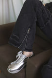 Kai zipper buckle denim