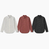 Quad Stripe Linen Shirt