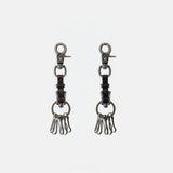 Coco leather western Key-ring