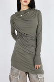 Marinda long draped top