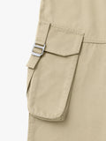 Moss Washed Buckle Wide Pants
