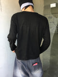 Loop Slub Eyelet Long Sleeve
