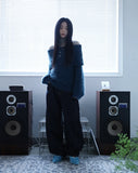 Sol-ip fur shoulder knit