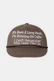 Running on Coffee Ball Cap