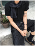 Mars Ribbed Muscle Fit Crop Short Sleeve T-shirt