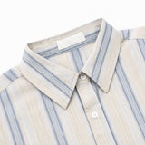 Quad Stripe Linen Shirt